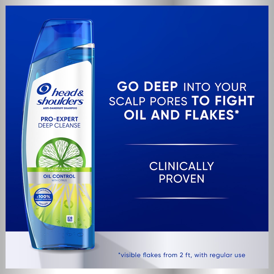 image 1 of Head and Shoulders Pro-expert Deep Cleanse with Citrus Shampoo 300ml