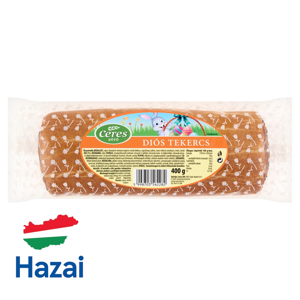 Ceres diós tekercs 400 g  1. kép