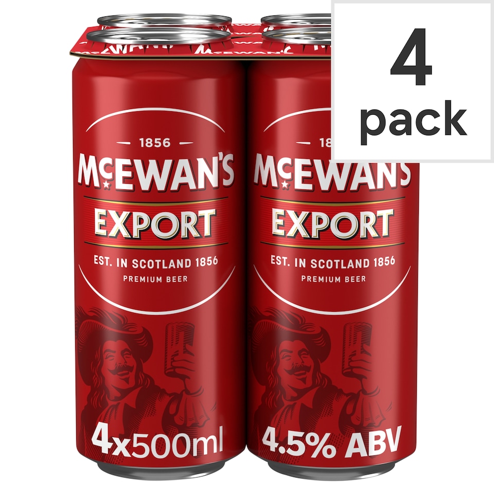 image 1 of McEwan's Export Ale Beer Can 4x500ml