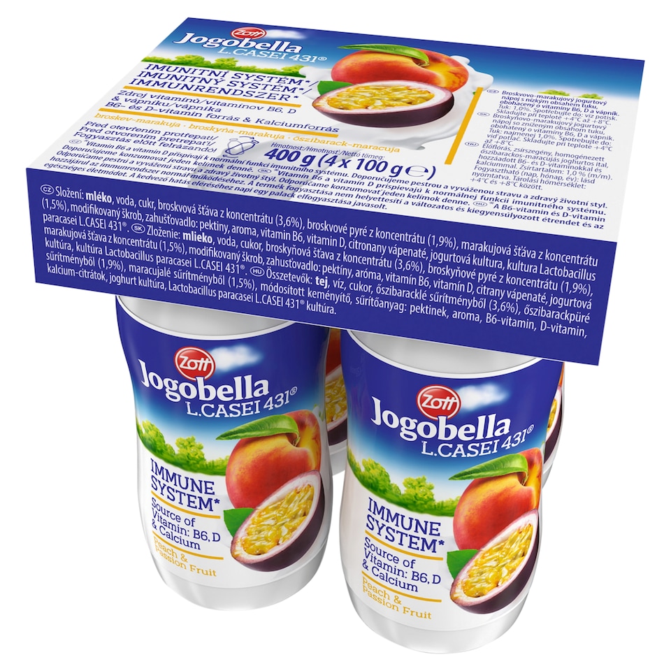 image 1 of Zott Jogobella L.Casei 431 Yogurt Drink 4 x 100g (400g)