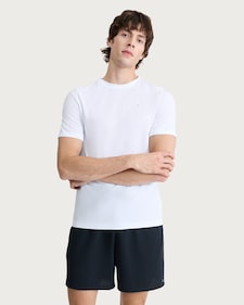 F&F Active ULTRARUN Seamless Short Sleeved T-Shirt in White