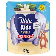 Tilda Kids Vanilla Rice Pudding 125g