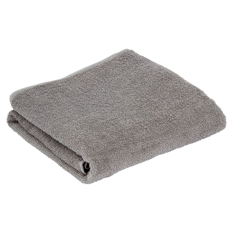 F&F Home Mid Grey 100% Cotton Bath Towel