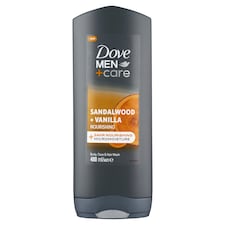 Dove Men+Care Sandalwood & Vanilla Shower Gel 400ml