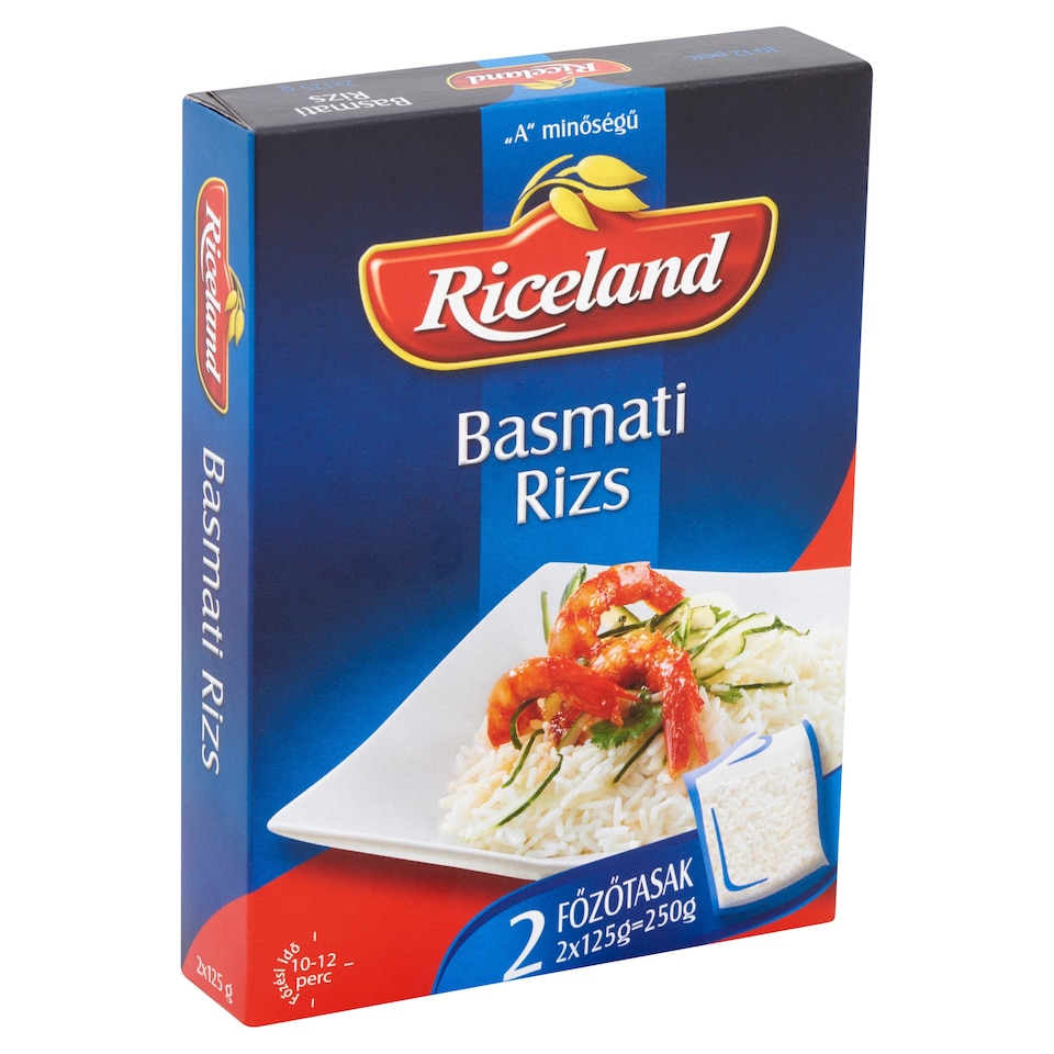 Riceland Basmati rizs 2 x 125 g 1. kép