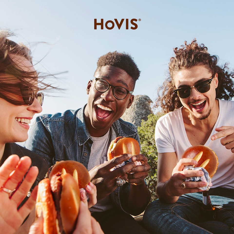 image 1 of Hovis Premium Burger Buns 4 Pack