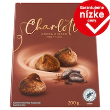 Charlotte Cukrovinky truffle obalené v kakaovom prášku 200 g