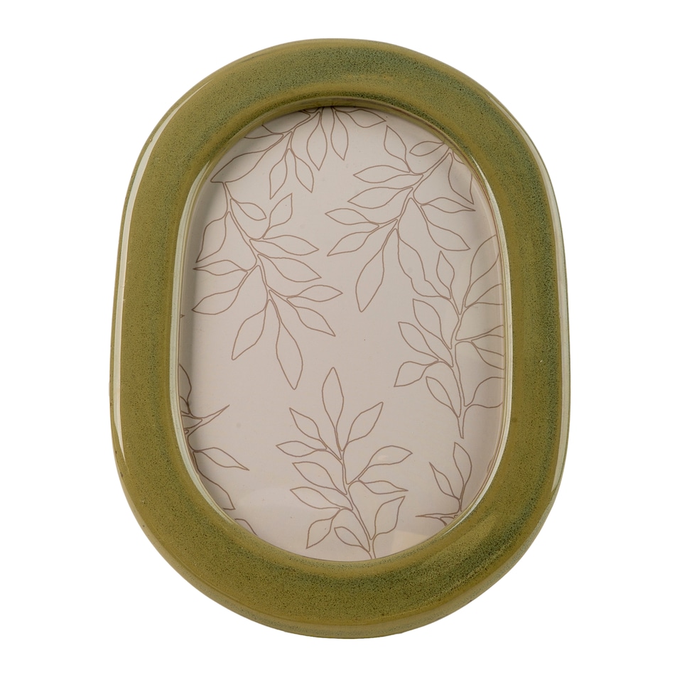 Candlelight Green Photo Frame