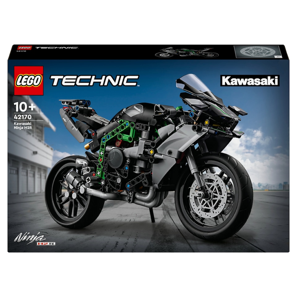 LEGO Technic 42170 Kawasaki Ninja H2R motorkerékpár  1. kép