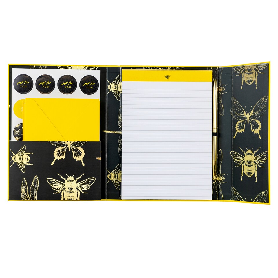 image 1 of Bee Writing Set