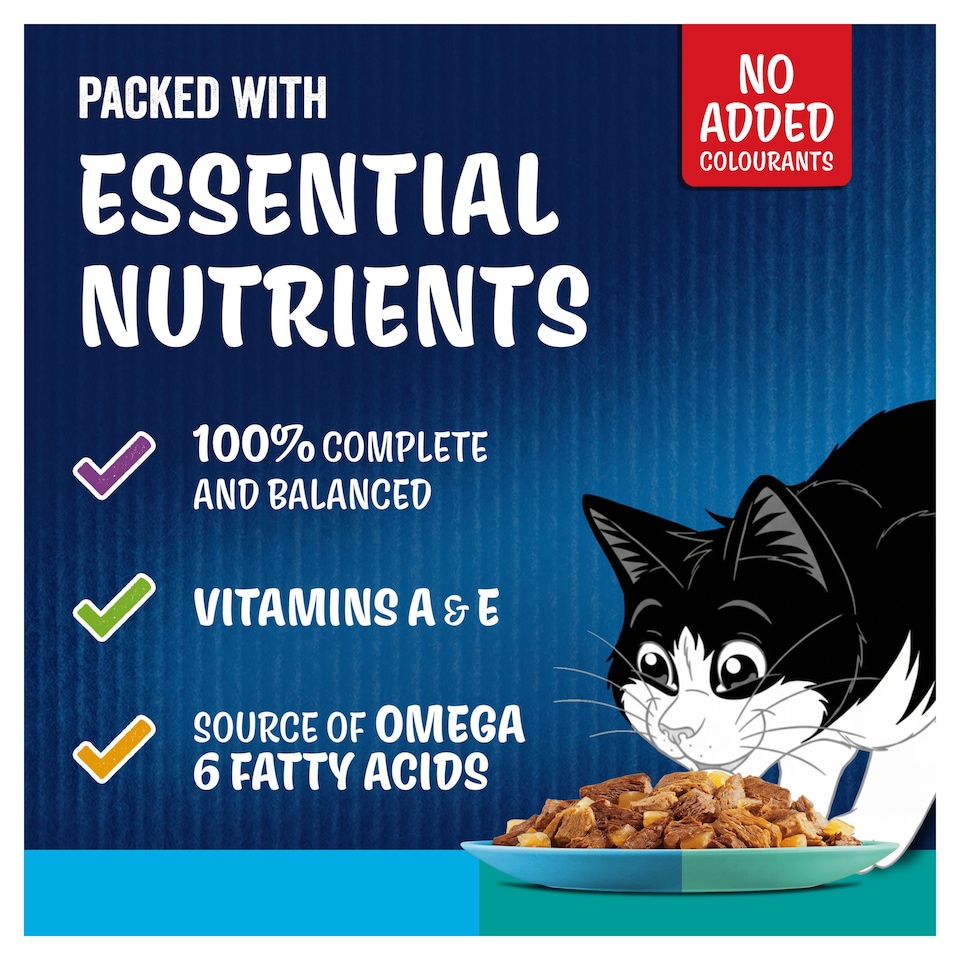 image 1 of Felix Doubly Delicious Fish Selection in Jelly Wet Cat Food 12x85g