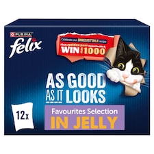 Felix As Good As it Looks Favourites Selection Wet Cat Food 12x85g
