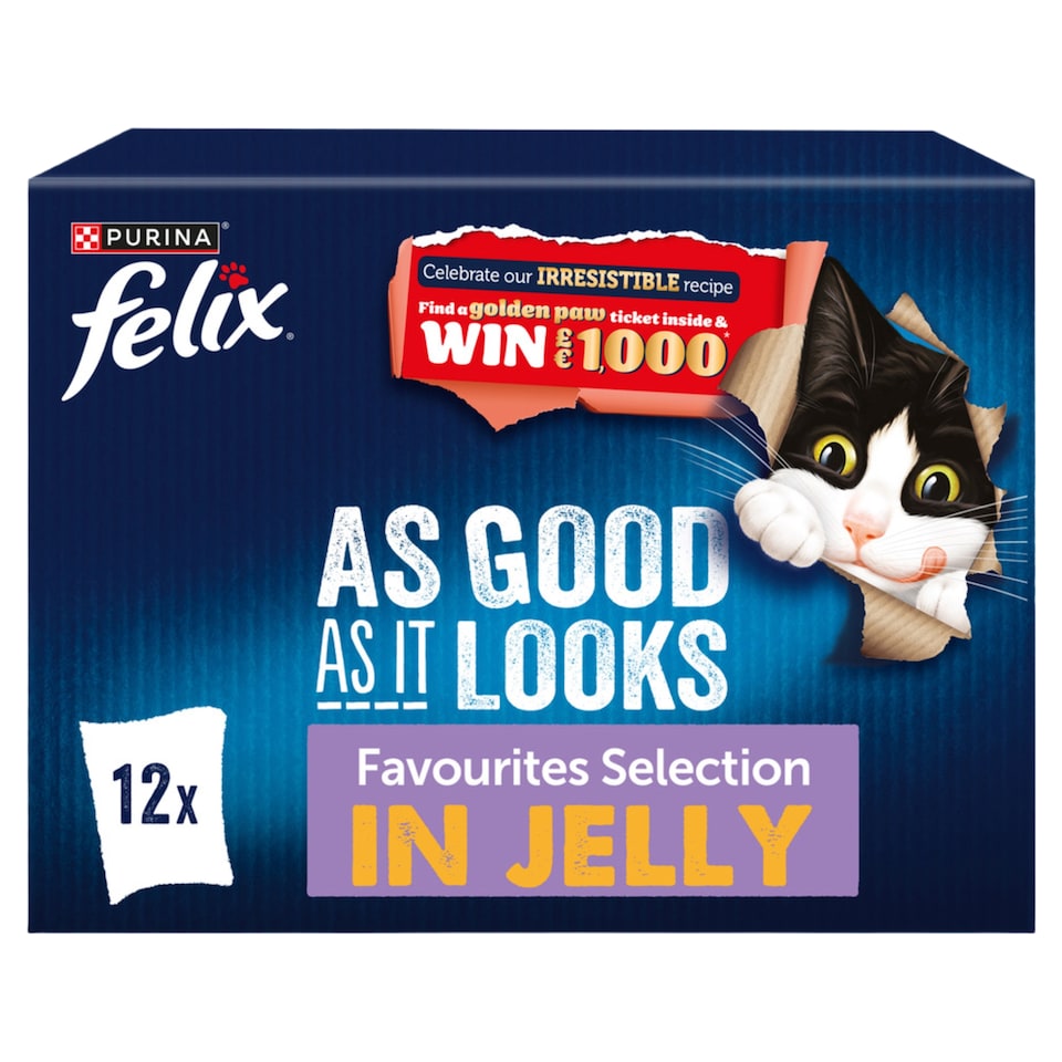 image 1 of Felix As Good As it Looks Favourites Selection Wet Cat Food 12x85g