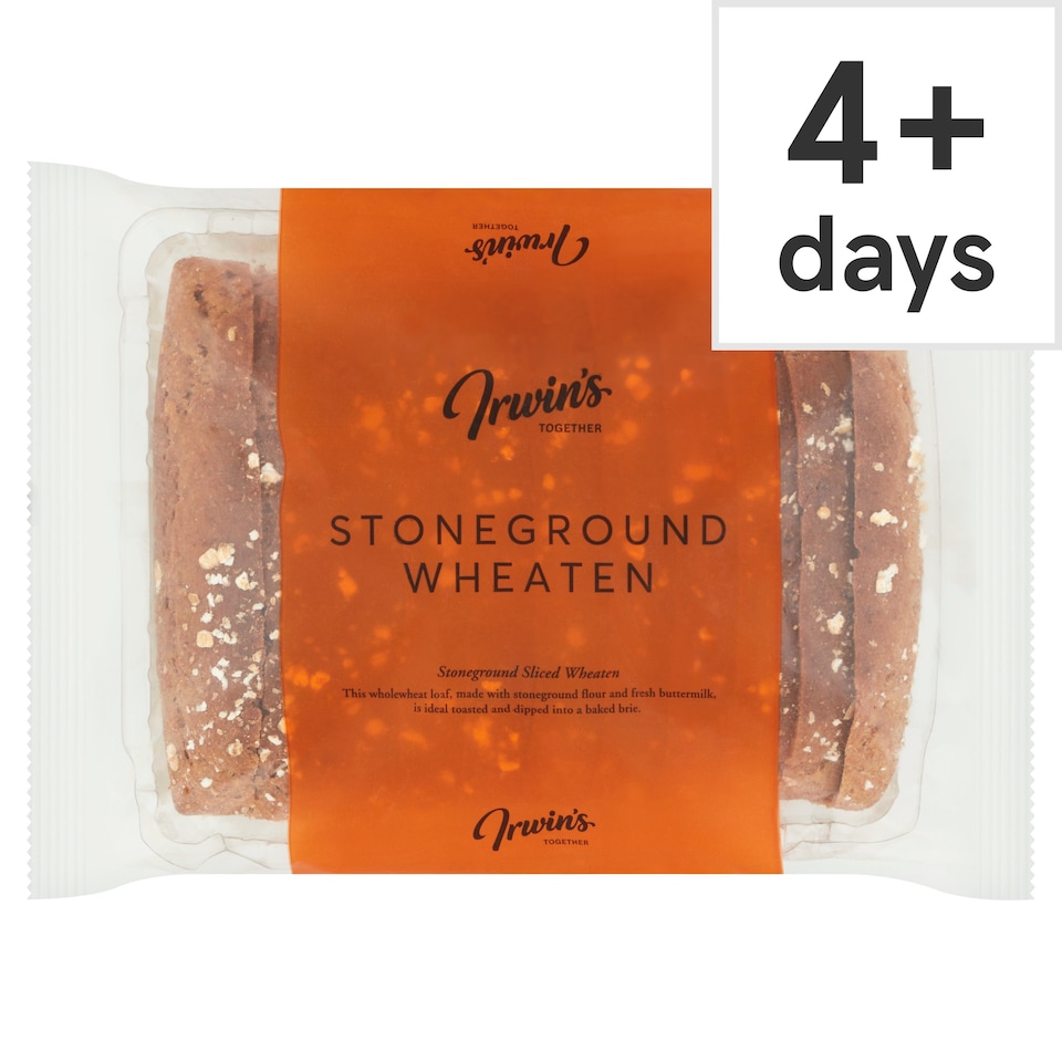 Irwin's Together Stoneground Wheaton Bread 400G Tesco Groceries