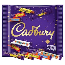 Cadbury Milk Chocolate Bars Variety Treatsize Multipack 207g