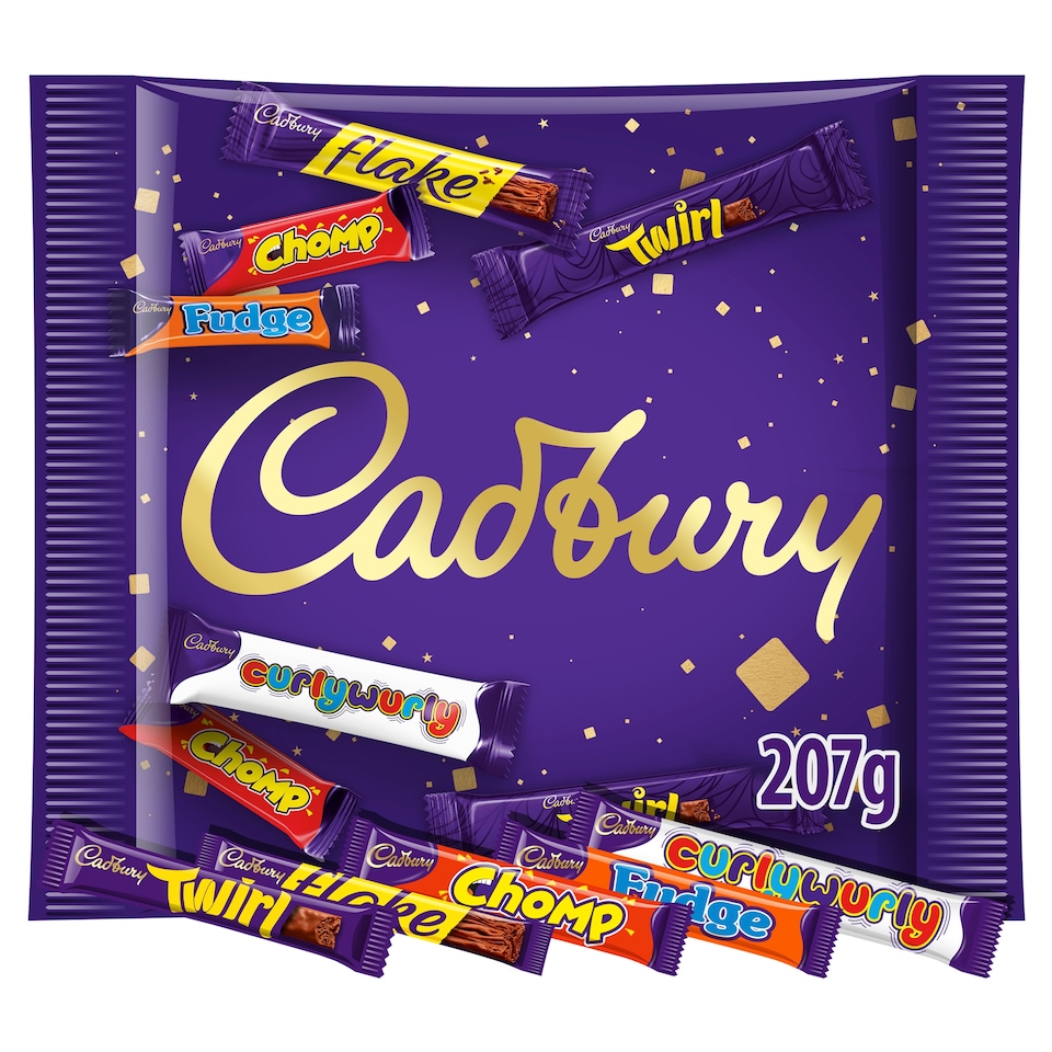 Cadbury Milk Chocolate Bars Variety Treatsize Multipack 207g