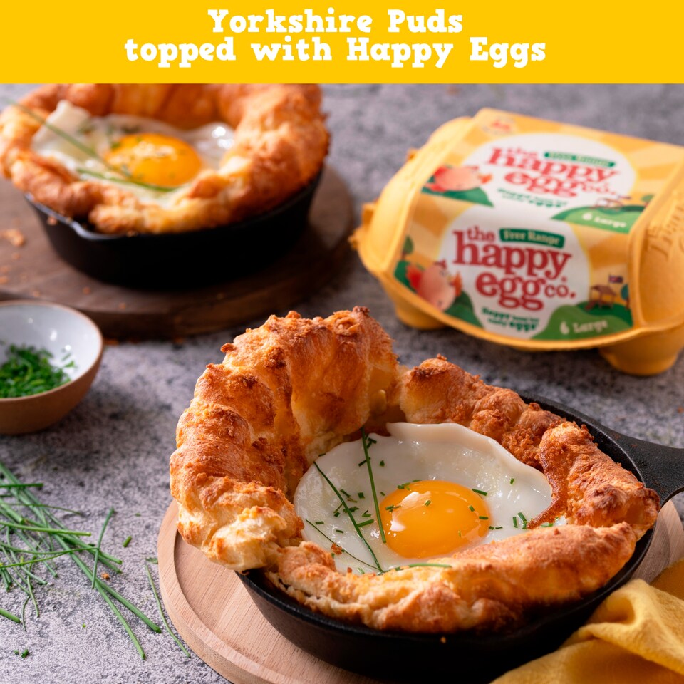 image 1 of Happy Egg Co. Free Range Eggs Mixed Weight 6 Pack