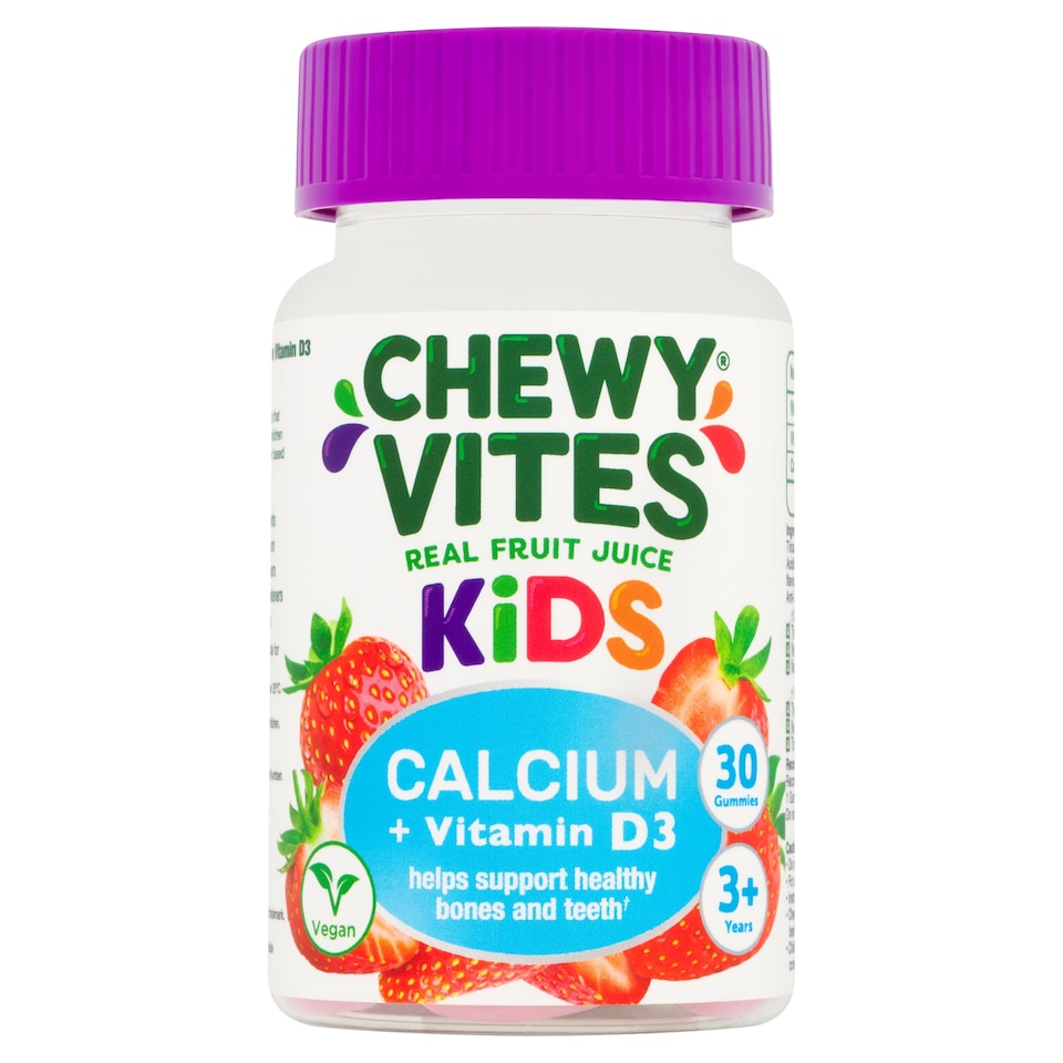 Chewy Vites Kids Gummies Calcium & Vitamin D3 30 Pack