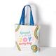 image 2 of Paperchase Rainbow Spread A Little Joy Tote Bag