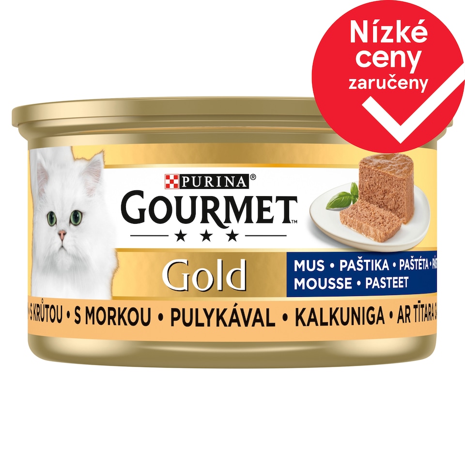 GOURMET Gold paštika s krůtou 85g