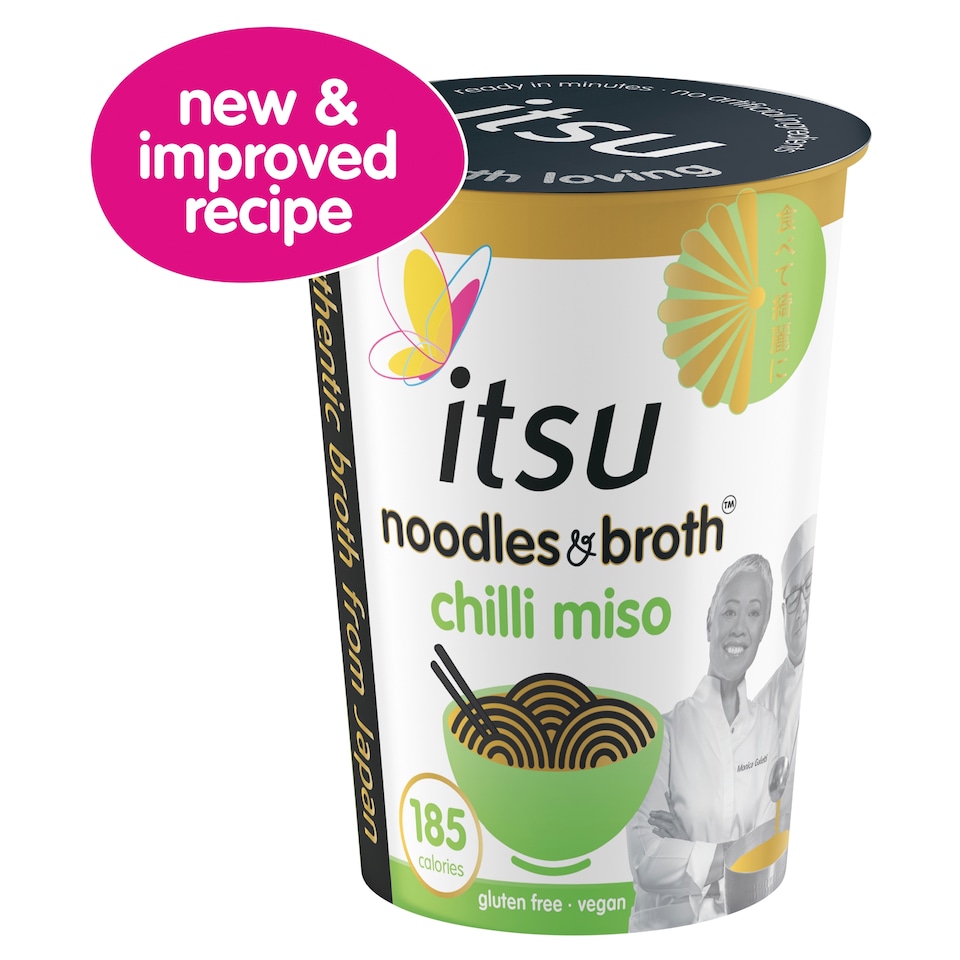 Itsu Chilli Miso Rice Noodle Cup 63G