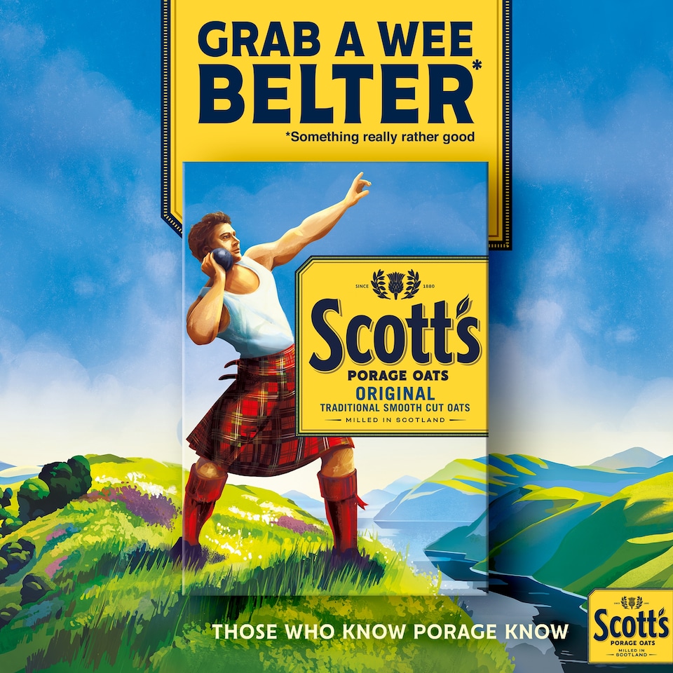 image 1 of Scott's Porage Original Porridge Oats 1kg