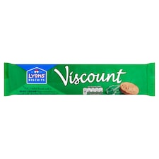 Lyons Biscuits Viscount Mint Creams 7 pack 98g