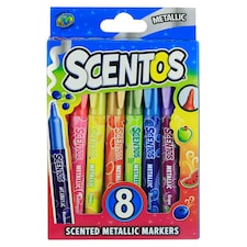 Scentos Scented Metallic Marker 8Pk