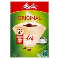 Melitta Coffee Filter Papers 1X4 40 Pack