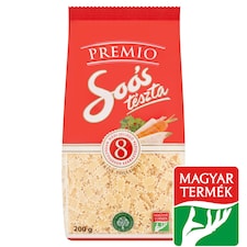 Soós Premio Strawberry Leaf Home Style Dry Pasta with 8 Eggs 200 g