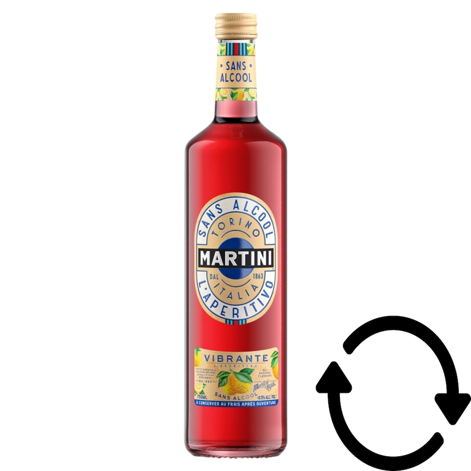 Martini Vibrante alkoholmentes ital <0,5% 750 ml