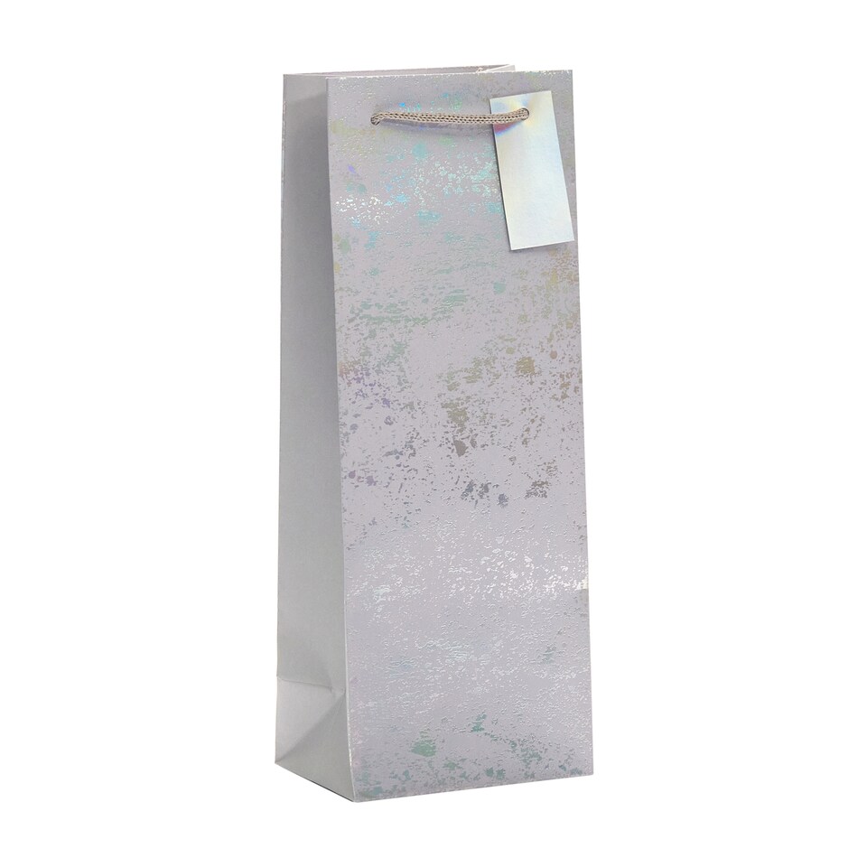 Tesco Silver Speckle Bottle Bag