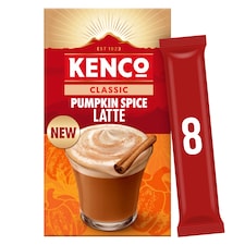 Kenco Pumpkin Spice Latte 8 Sachets 121.6g