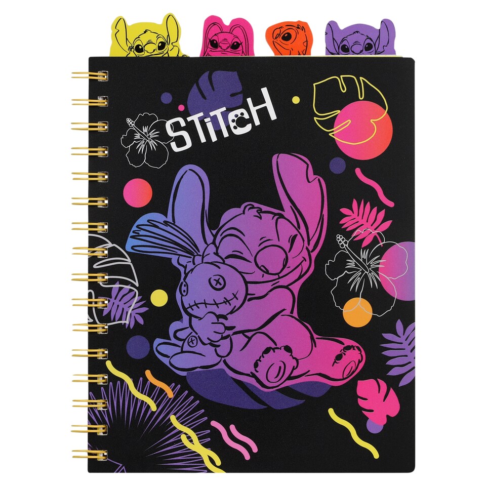 obrázok 1 z Disney Stitch špirálový zápisník A5 100 listov