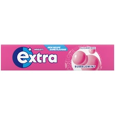 Extra White Bubblemint Gum 10 pieces