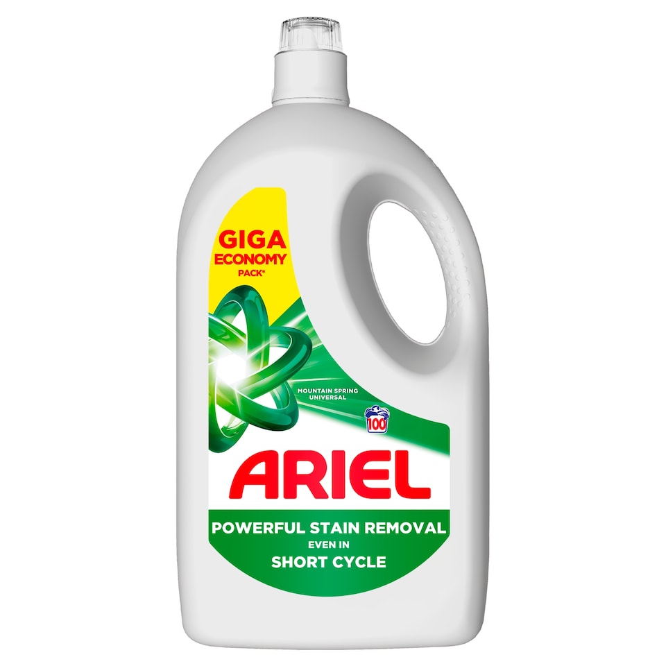 obrázok 1 z Ariel Mountain Spring Universal Tekutý Prací Prostriedok, 4.5 l, 100 Praní