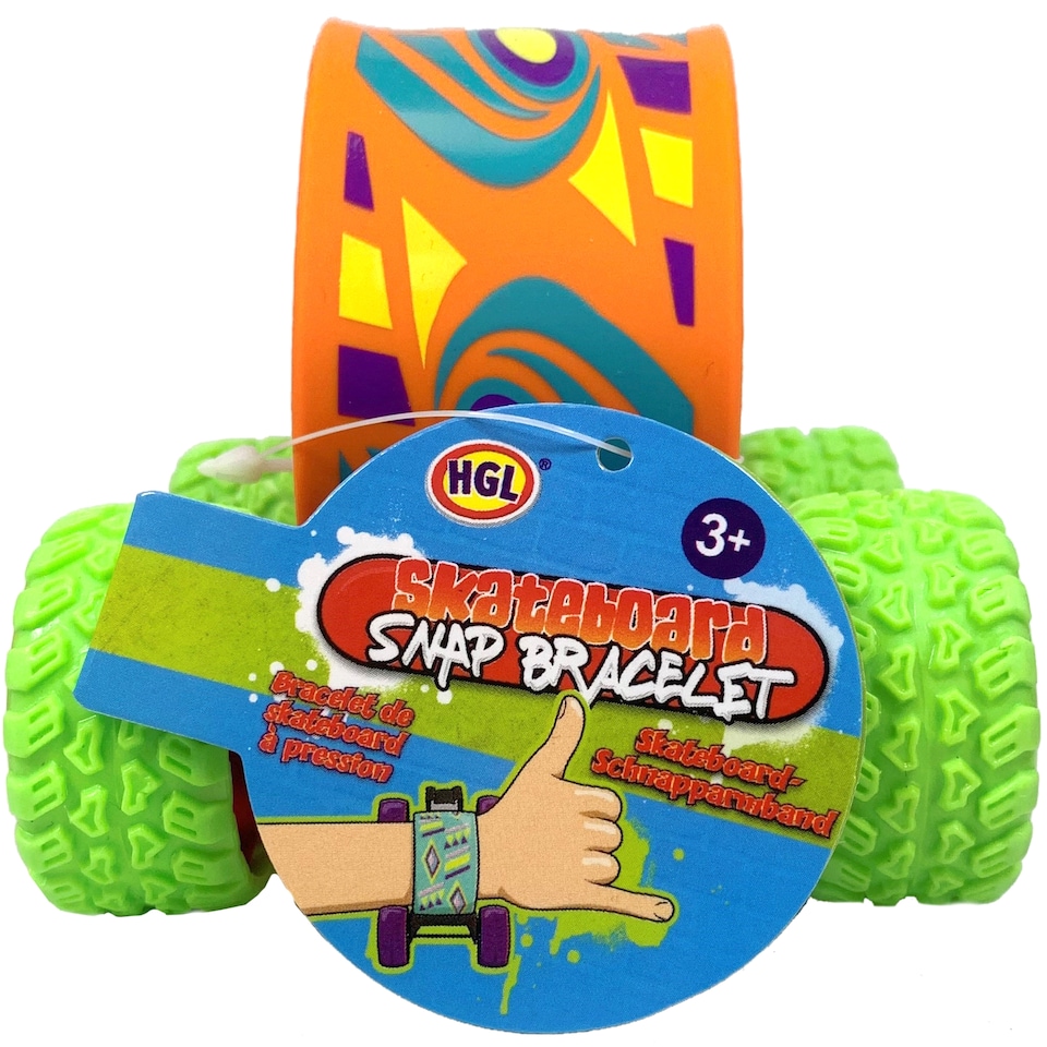 image 1 of Hgl Skateboard Snap Bracelet