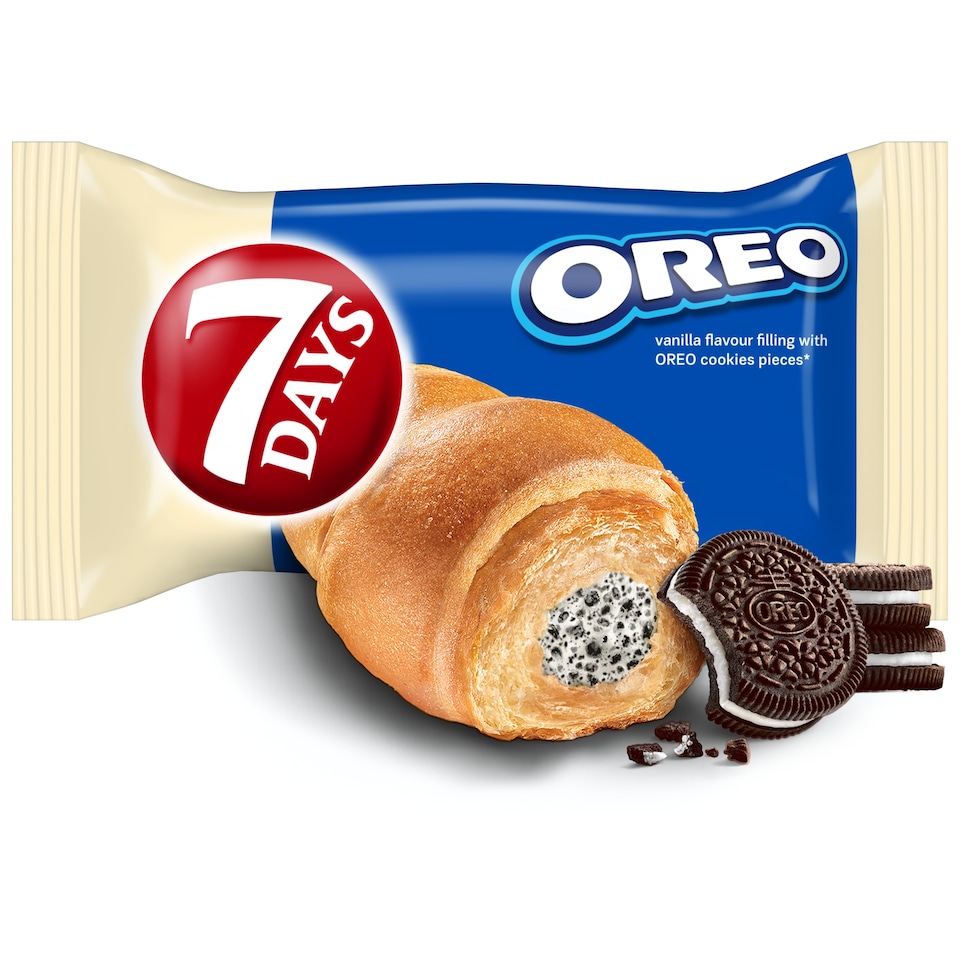 7DAYS OREO VANILLA CREAM & COOKIES CROISSANT 60 g