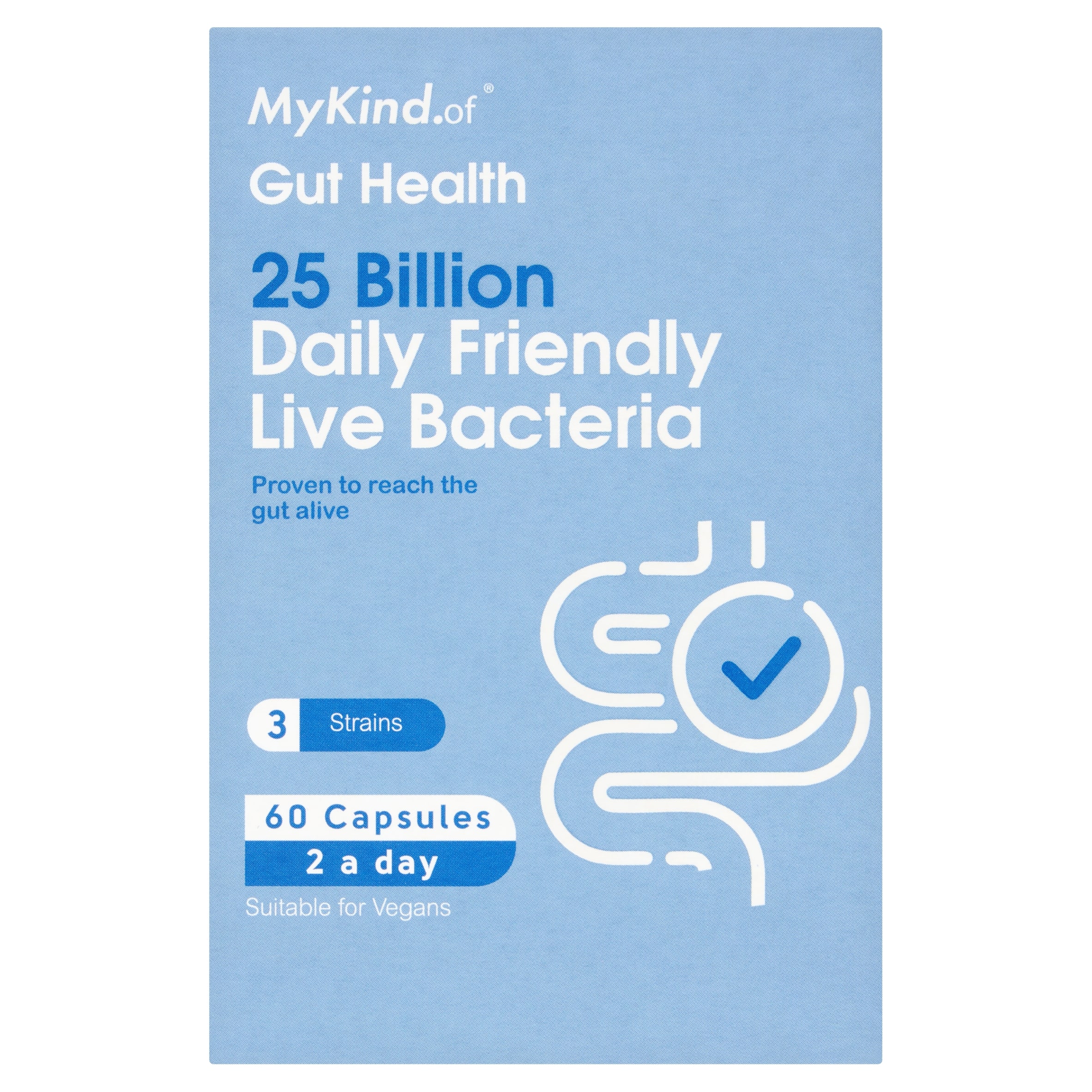 MyKind.of Daily Friendly Live Bacteria 60 Capsules