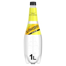Schweppes Slimline Tonic Water With Lemon Zest 1L