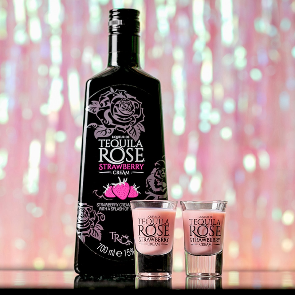 image 1 of Tequila Rose Strawberry Cream Liqueur 500ml