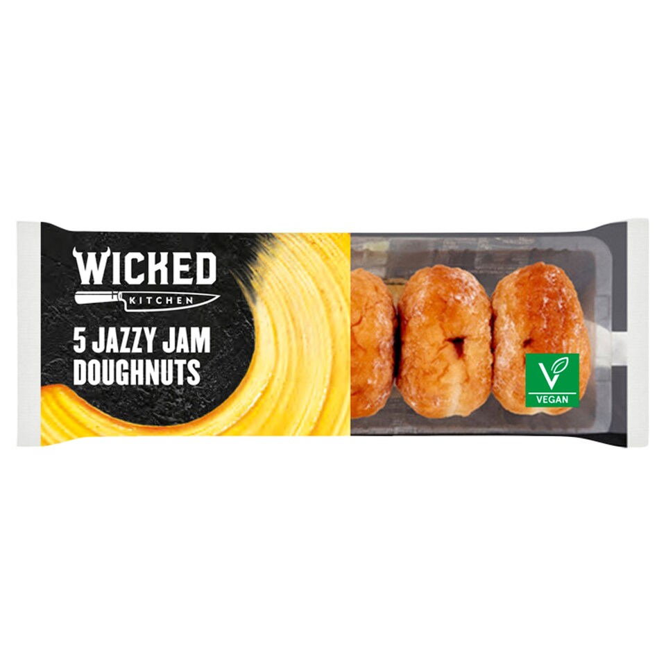 Wicked Kitchen Jazzy Jam Doughnuts 5 Pack