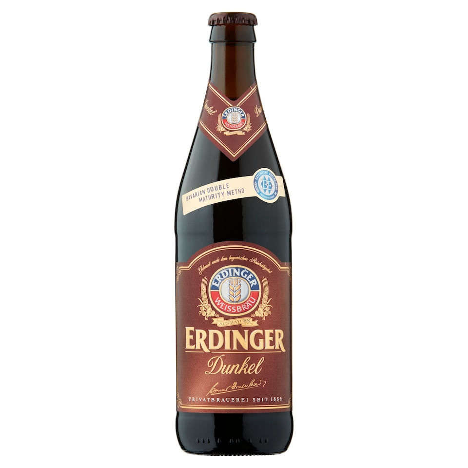 image 1 of Erdinger Dunkel Wheat Beer Bottle 500ml