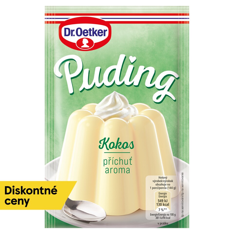 Dr. Oetker Puding kokosová aróma 38 g