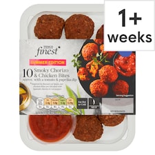Tesco Finest 10 Smoky Chorizo & Chicken Meatballs 210g