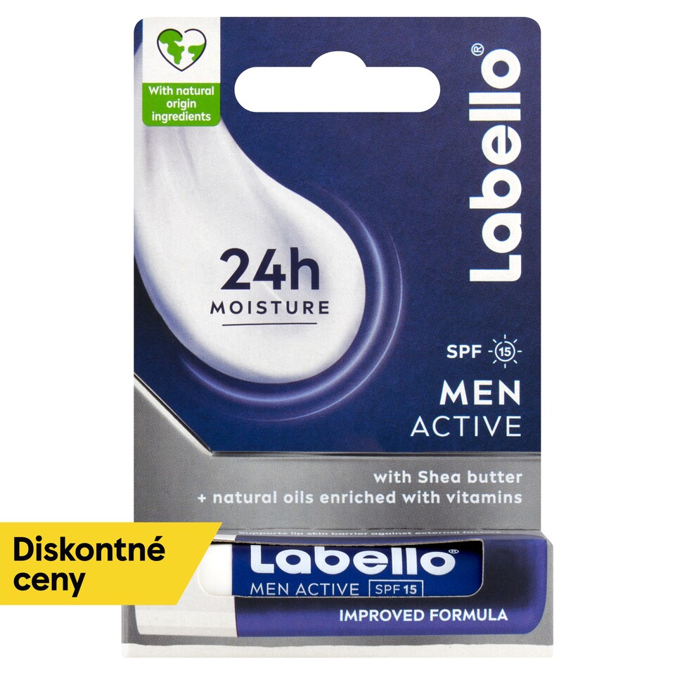 obrázok 1 z Labello Men Active Balzam na pery 4,8 g