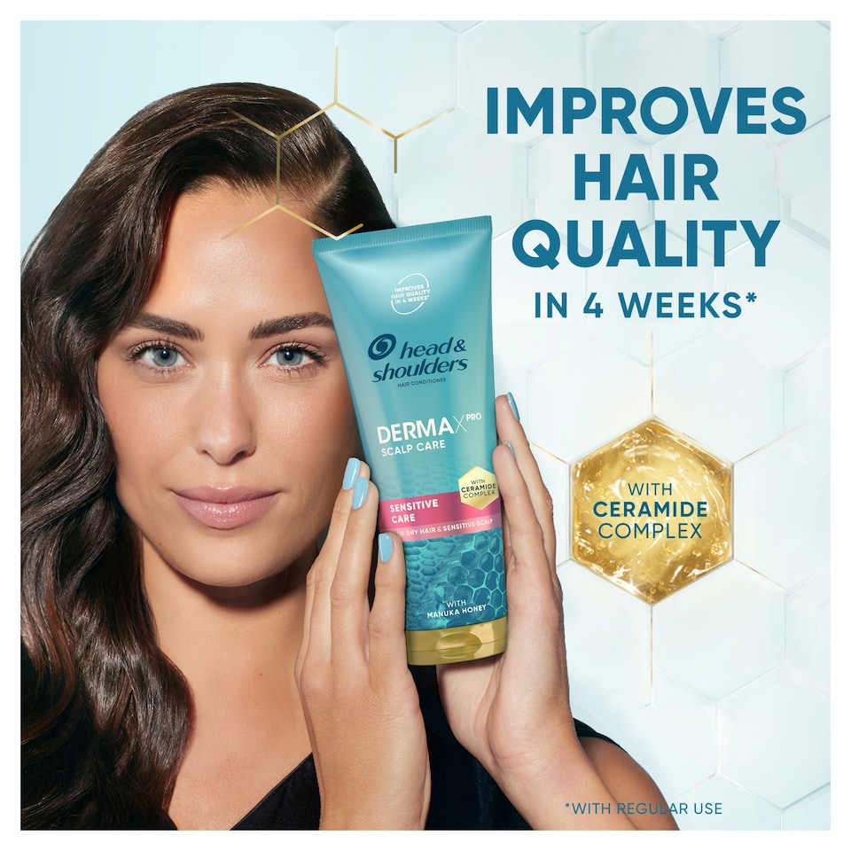 image 1 of Head & Shoulders Sensitive Care DermaXPro Hair Conditioner Manuka Honey 220ML