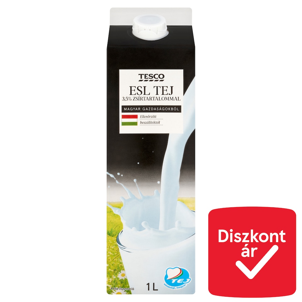 Tesco ESL Whole Milk 3,5% 1 l