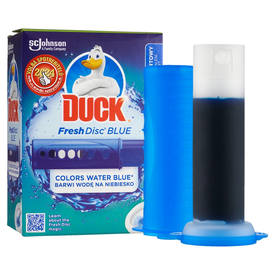 Obrázek 1 pro produkt Duck Fresh Discs Čistič WC blue 36ml