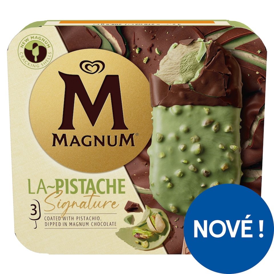 image 1 of Magnum La Pistache Signature 3 x 90ml (270ml)
